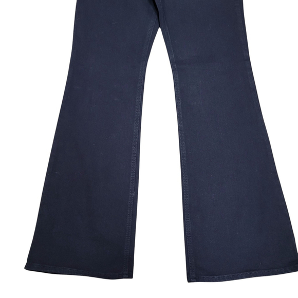 Old Navy High Rise Wow Flare Jeans Black Women Size 6 Waist 30" Inseam 32" NWT - Picture 4 of 10